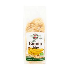Banánchips, bio, Biorganik (100g)