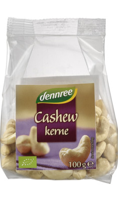 Kesudió, egész, bio, Dennree (100g)