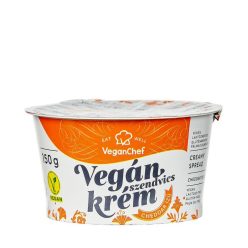   Kenhető növényi krémsajt, cheddar ízű, Veganchef (150g)