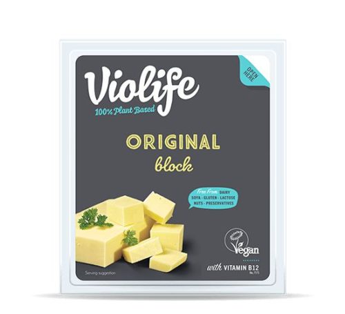 Növényi sajt, natúr, Violife