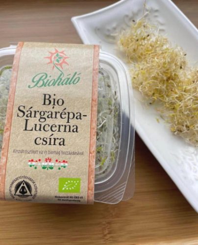 Sárgarépa-Lucerna csíra, bio, Bio Háló, (40g)