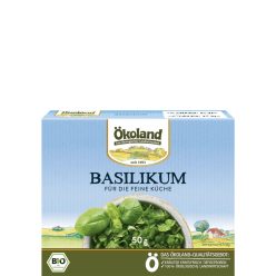 Bazsalikom, fagyasztott, bio, Ökoland (50g)