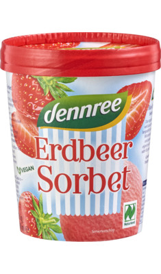 Epres sorbet, fagyasztott, bio, Dennree (500ml)
