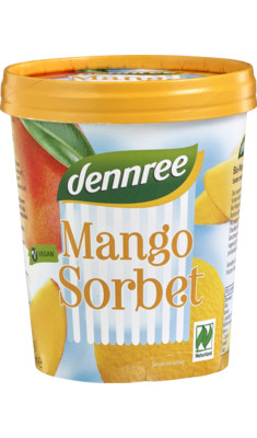 Mangó sorbet, bio, Dennree (500ml)
