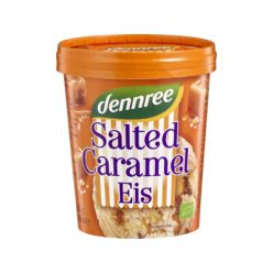 Sós karamellás fagylat, bio, Dennree (500ml)
