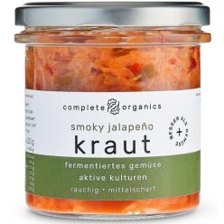   Fermentált füstölt jalapeno-savanyúkáposzta, bio, (240 g) Complete Organics