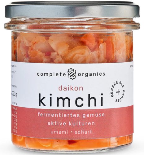 Fermentált kimchi, Daikon, bio, (240 g) Complete Organics