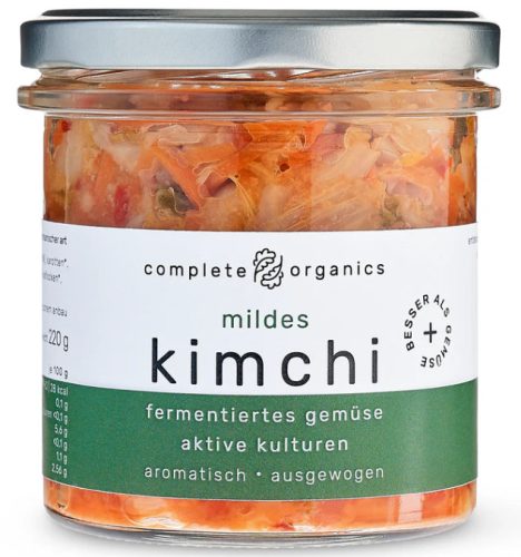 Fermentált kimchi, Mild, bio, (240 g) Complete Organics