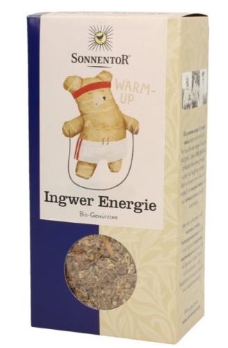 Gyömbér gyümölcsös tea, dobozos, bio, Sonnentor (100g)
