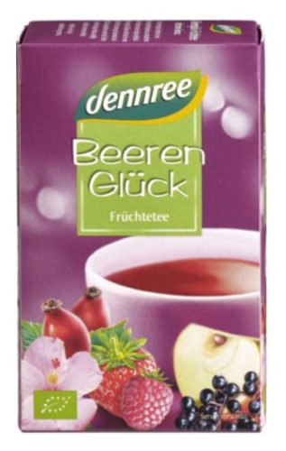 Gyümölcstea, filteres, bio, Dennree (20 db- os)
