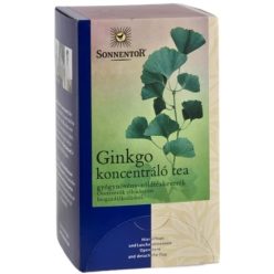   Ginkgo koncentráló tea, adagoló dobozos, bio, Sonnentor (20g)